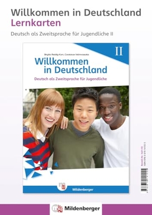 Reddig-Korn, Brigitta / Constanze Velimvassakis. Willkommen in Deutschland - Lernkarten Deutsch als Zweitsprache für Jugendliche II - Bild- und Wortkarten für das Wortschatztraining. Mildenberger Verlag GmbH, 2017.