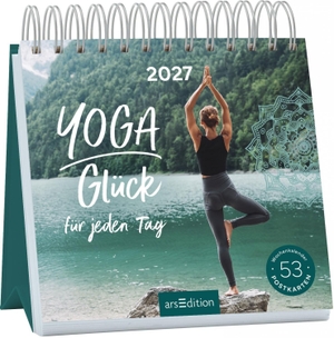Postkartenkalender Yogaglück für jeden Tag 2027. Ars Edition GmbH, 2026.