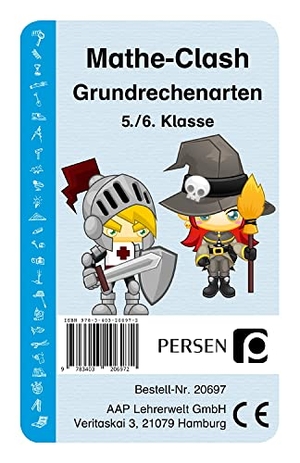 Halen, Liv von. Mathe-Clash: Grundrechenarten - 5. / 6. Klasse. Persen Verlag i.d. AAP, 2020.