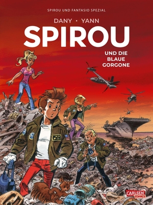 Yann. Spirou und Fantasio Spezial 42: Spirou und die blaue Gorgone. Carlsen Verlag GmbH, 2024.