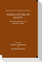 Agriculture in Egypt, From Pharaonic to Modern Times