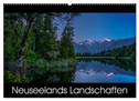 Neuseelands Landschaften (Wandkalender 2025 DIN A2 quer), CALVENDO Monatskalender