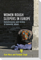 Women rough sleepers in Europe