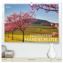 FASZINATION MANDELBLÜTE (hochwertiger Premium Wandkalender 2024 DIN A2 quer), Kunstdruck in Hochglanz