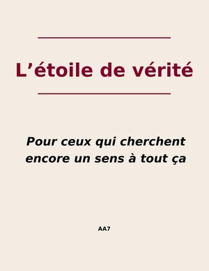Aa7. L'étoile de vérité. Aa7, 2026.