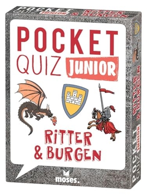 Saan, Anita van. Pocket Quiz junior Ritter und Burgen. moses. Verlag GmbH, 2026.