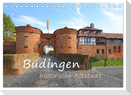 Büdingen - historische Stadt (Tischkalender 2024 DIN A5 quer), CALVENDO Monatskalender