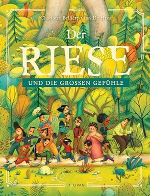 Bellière, Charlotte. Der Riese und die großen Gefühle - Ein großformatiges Wimmelbuch ohne viele Worte, ab 3 Jahren. Tulipan Verlag, 2025.