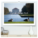 Nymphenburger Park (hochwertiger Premium Wandkalender 2025 DIN A2 quer), Kunstdruck in Hochglanz