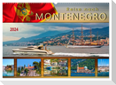 Reise nach Montenegro (Wandkalender 2024 DIN A2 quer), CALVENDO Monatskalender