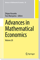 Advances in Mathematical Economics Volume 20