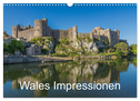 Wales Impressionen (Wandkalender 2024 DIN A3 quer), CALVENDO Monatskalender