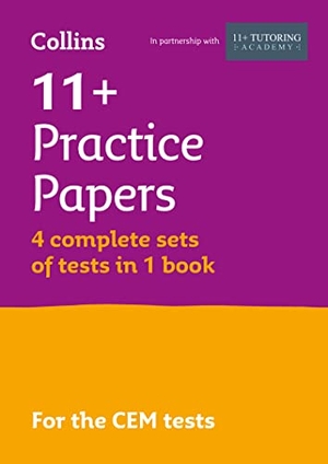 Collins 11 / McMahon, Philip et al. 11+ Verbal Reasoning, Non-Verbal Reasoning & Maths Practice Papers (Bumper Book with 4 sets of tests) - For the 2026 Cem Tests. Letts Educational, 2015.