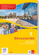 Découvertes 3. Ausgabe Bayern. Cahier d'activités mit MP3-CD, Video-DVD und Vokabeltrainer 3. Lernjahr