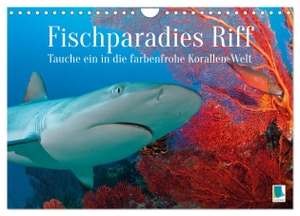 Calvendo, Calvendo. Fischparadies Riff (Wandkalender 2025 DIN A4 quer), CALVENDO Monatskalender - Fische am Riff: Tauche ein in die farbenfrohe Korallen-Welt. Calvendo, 2023.