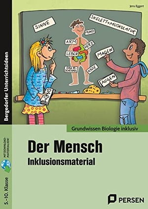 Eggert, Jens. Der Mensch - Inklusionsmaterial - (5. bis 10. Klasse). Persen Verlag i.d. AAP, 2022.