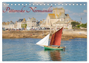 Pittoreske Normandie (Tischkalender 2024 DIN A5 quer), CALVENDO Monatskalender