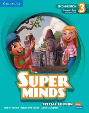 Puchta, Herbert / Jones, Peter Lewis et al. Super Minds Level 3 Student's Book with Digital Pack Special Edition. Cambridge University Press & Assessment, 2026.