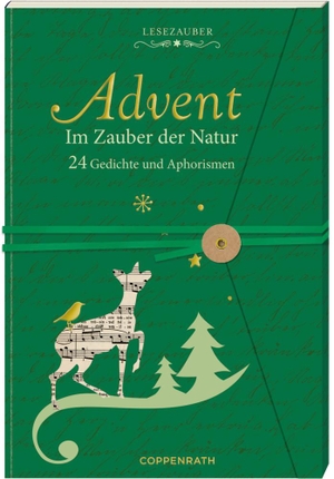 Niessen, Susan. Briefbuch - Advent im Zauber der Natur - Advent im Zauber der Natur - 24 Gedichte und Aphorismen. Coppenrath F, 2023.