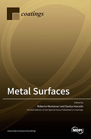 Metal Surfaces. MDPI AG, 2021.