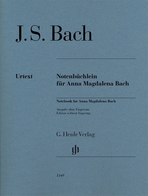 Bach, Johann Sebastian. Notenbüchlein für Anna Magdalena Bach - Instrumentation: Piano solo, Voice and Piano. Henle, G. Verlag, 2008.