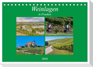 Weinlagen in Franken (Tischkalender 2024 DIN A5 quer), CALVENDO Monatskalender