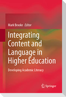 Integrating Content and Language in Higher Education