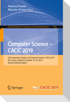 Computer Science ¿ CACIC 2019
