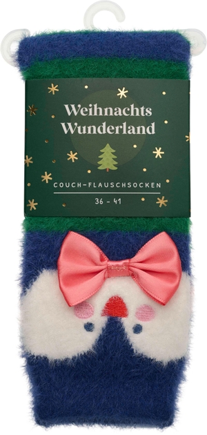 Groh Verlag (Hrsg.). Weihnachtswunderland, Couch-Flauschsocken, Pinguin - Weihnachtliche Flauschsocken - kuscheliges Geschenk für Adventskalender, Nikolaus, Wichteln, Weihnachten. Groh Verlag, 2026.