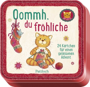 Rechl, Christine. Oommh, du fröhliche - 24 Kärtchen für einen gelassenen Advent | Adventskalender-Dose mit 24 inspirierenden Zitaten und fröhlichen Illustrationen der Om-Katze. Pattloch Geschenkbuch, 2026.