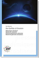 De Galilée à Einstein