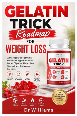 Williams. Gelatin Trick Roadmap for Weight Loss - A Practical Guide to Using Gelatin for Appetite Control, Better Digestion, Metabolism Support, and Sustainable Fat Loss. Independently published, 2026.