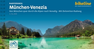 Verlag, Esterbauer (Hrsg.). Radfernweg München-Venezia - Von München quer durch die Alpen nach Vendig ¿ Mit Dolomiten-Radweg, 1:75.000, 600 km, GPS-Tracks Download, LiveUpdate. Esterbauer GmbH, 2024.