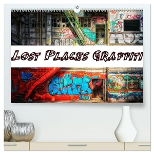Wallets, Btc. Lost Places Graffiti (hochwertiger Premium Wandkalender 2025 DIN A2 quer), Kunstdruck in Hochglanz - Lost Places und Graffiti können eine wunderbare Kombination sein.. Calvendo, 2024.
