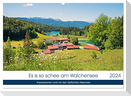 Es is so schee am Walchensee 2024 (Wandkalender 2024 DIN A2 quer), CALVENDO Monatskalender
