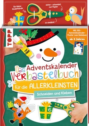 Schwab, Ursula. Das Adventskalender-Verbastelbuch für die Allerkleinsten. Schneiden und Kleben. Schneemann. Mit Schere - Frühförderung für Kreativminis ab 3 Jahren. frechverlag GmbH, 2022.