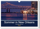 Sommer in New Orleans (Wandkalender 2025 DIN A4 quer), CALVENDO Monatskalender