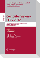Computer Vision ¿ ECCV 2012
