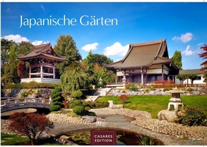 Japanische Gärten Kalender 2027 - Wandkalender | Fotokalender Asien 24x35cm - Fotografien authentischer japanischer Gärten, perfekt für Natur- und Gartenliebhaber. Casares Fine Art Edition, 2026.