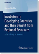 Incubators in Developing Countries and their Benefit from Regional Resources