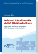 Verben mit Präpositionen für die DaF-Didaktik auf A-Niveau