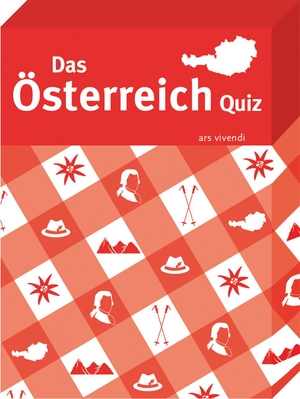 Grän, Christine / Hannelore Mezei. Das Österreich-Quiz - 68 spannende Fragen mit Daten, Fakten & Kuriositäten rund um Österreich. Ars Vivendi, 2019.