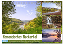 Romantisches Neckartal (Tischkalender 2024 DIN A5 quer), CALVENDO Monatskalender