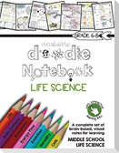 Life Science Doodle Notebook