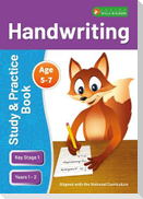 KS1 Handwriting Study & Practice Book for Ages 5-7 (Years 1 - 2) Perfect for learning at home or use in the classroom