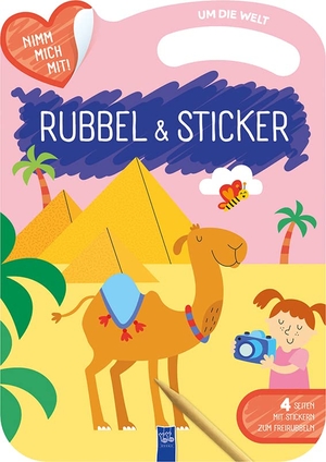 Rubbel & Sticker - Um die Welt. Yo Yo Books, 2023.