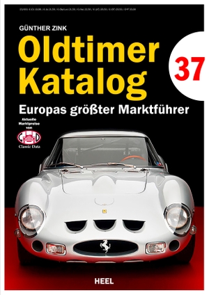 Zink, Günther. Oldtimer Katalog Nr. 37 - Europas größter Marktführer. Heel Verlag GmbH, 2023.
