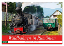 Waldbahnen in Rumänien - Die letzten Mocanitas (Wandkalender 2024 DIN A3 quer), CALVENDO Monatskalender