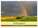 Ostfriesland, das Spiel mit dem Wetter (Wandkalender 2025 DIN A2 quer), CALVENDO Monatskalender