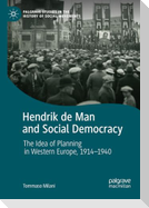Hendrik de Man and Social Democracy